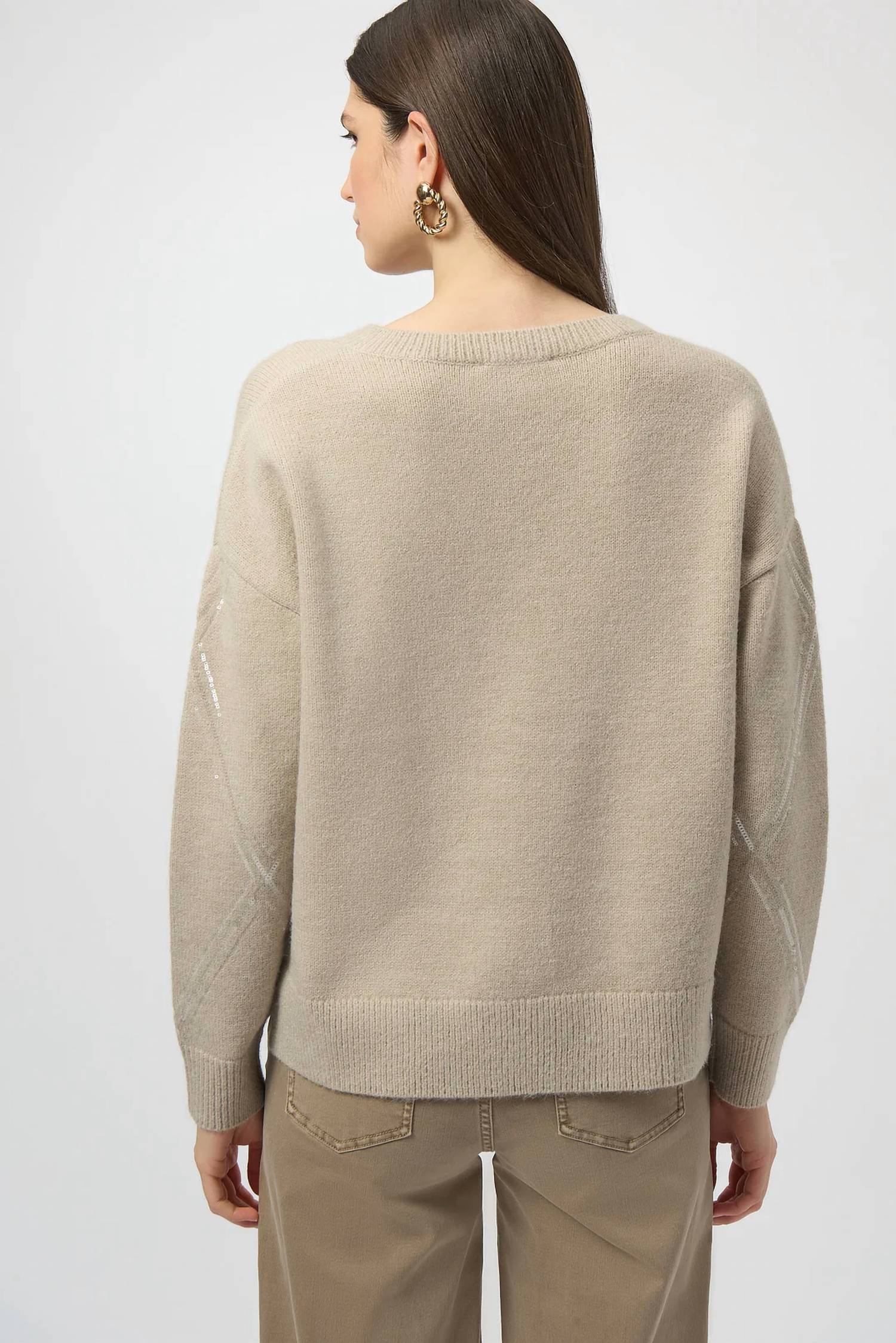 Joseph Ribkoff - Knit Pullover With Sequins