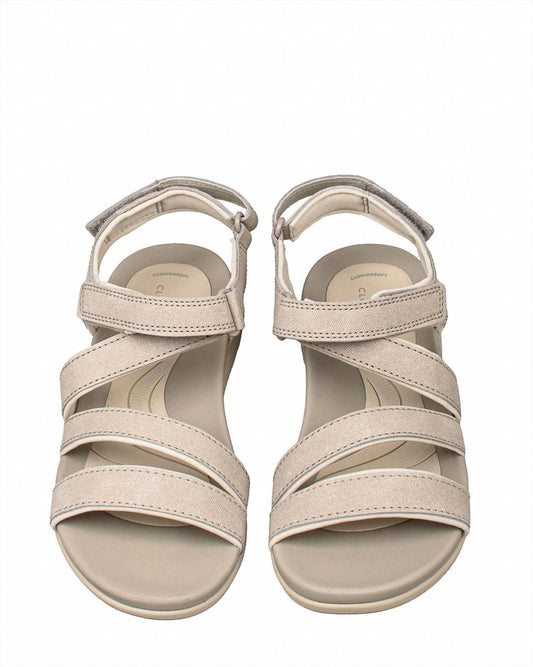 Clarks - Women's Glide Hi Ella Stone Sandal