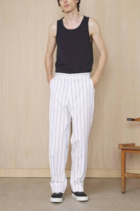 Officine Générale Tino Tank Top in black - men's tank top