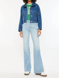 Kancan - Wide Leg Flare Jeans
