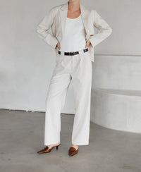 Mod Ref - Claudia Linen Mix Blazer