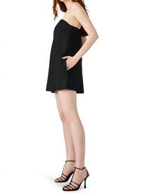 STEVE MADDEN Morgana Strapless Romper in black - women's pants - alternate view