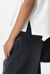 John Elliott - Nova Mid Rise Wide Leg Denim Jeans