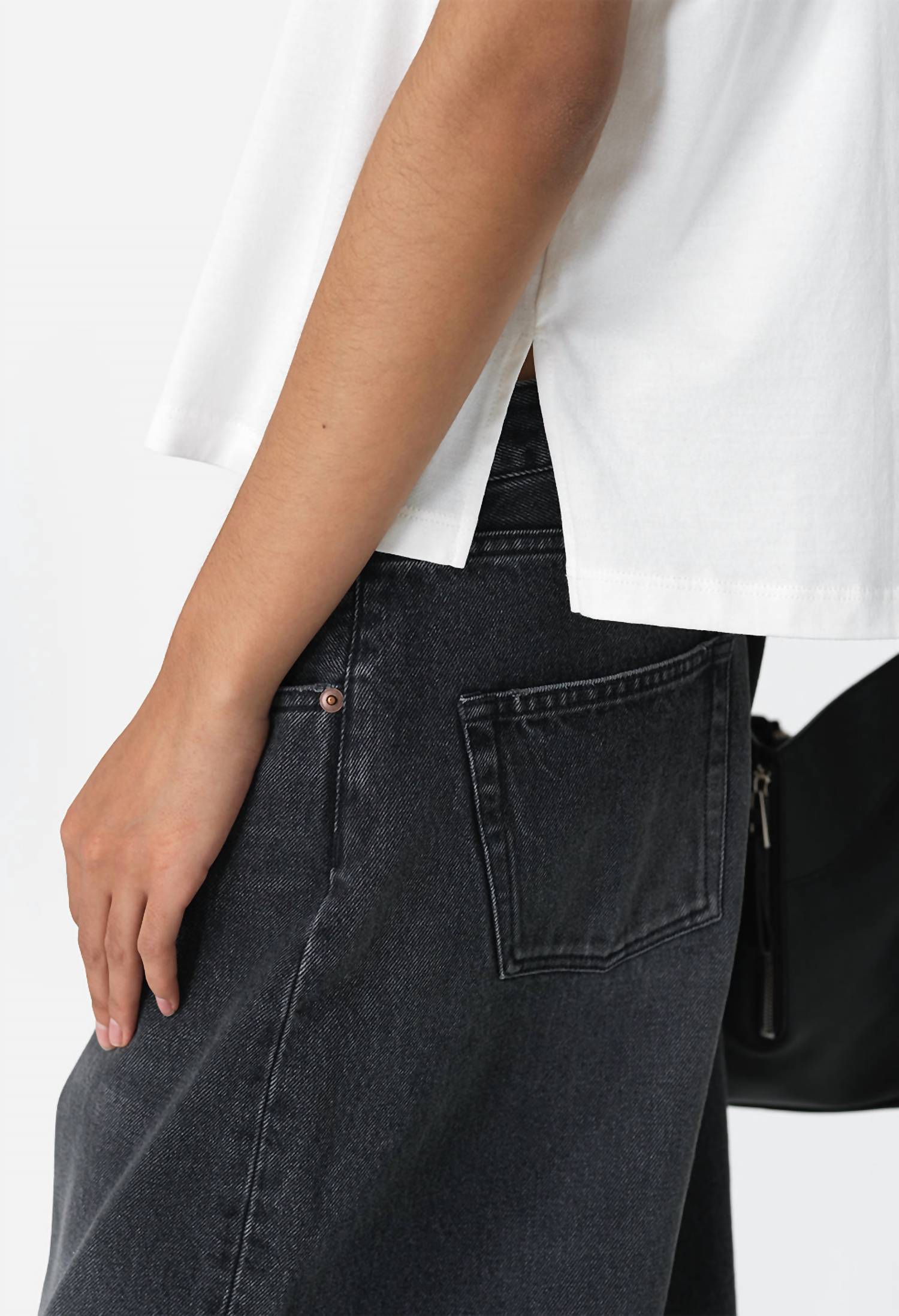 John Elliott - Nova Mid Rise Wide Leg Denim Jeans