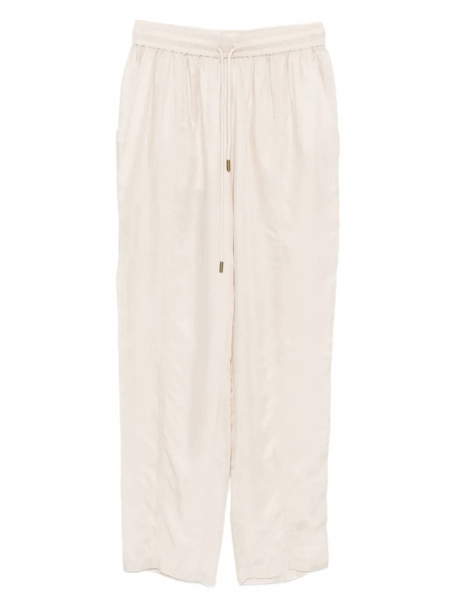 ISABEL MARANT Zaylee Pull-on Pants in ecru - women's pants - view 5