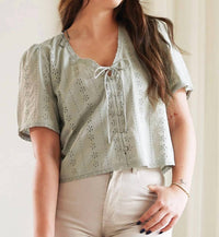 Gentle Fawn - Women's Jessa Eyelet Blouse