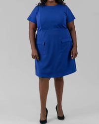 Donna Morgan - Ziggy Crepe Mini Dress - Plus