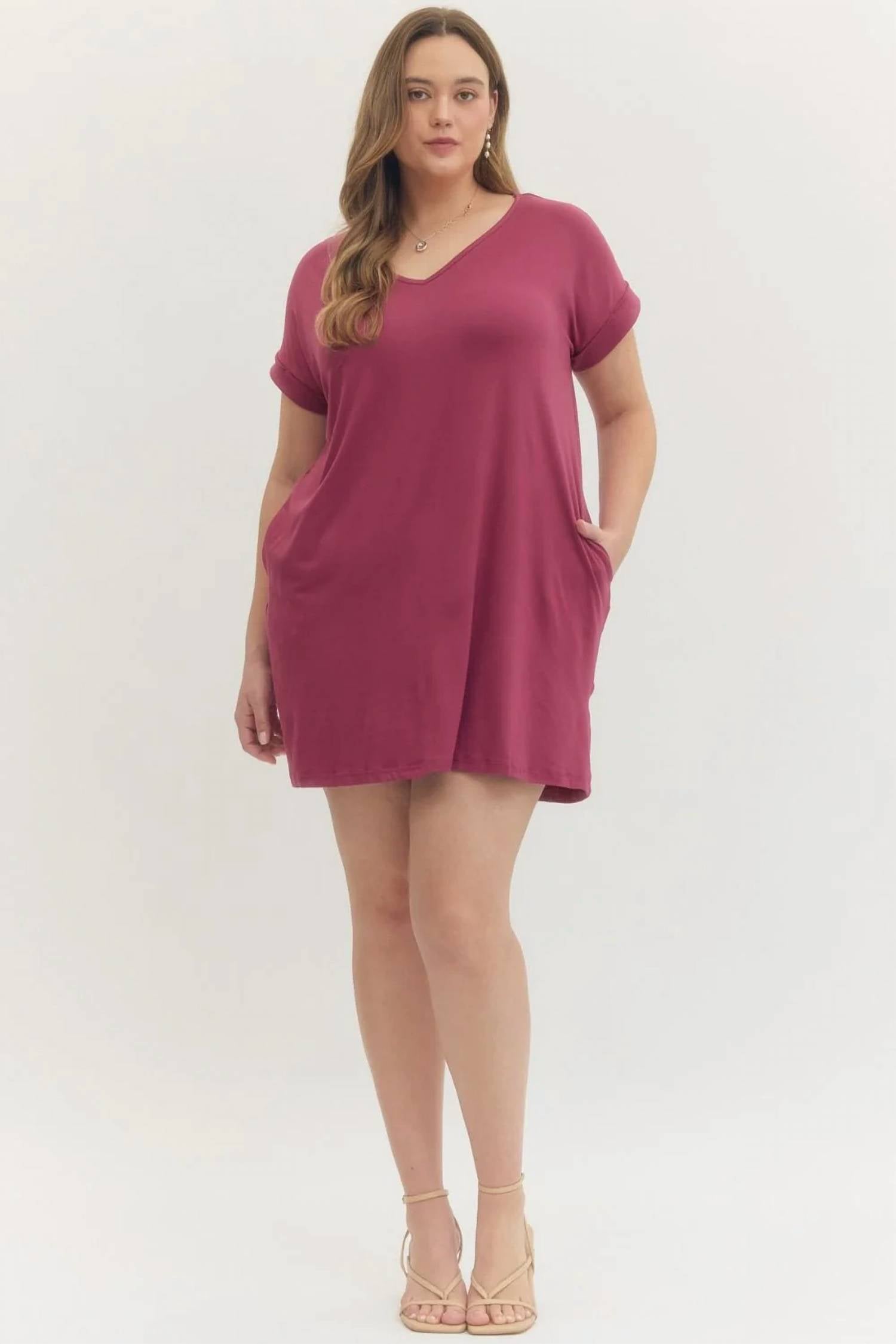 Entro - Everyday Ease T-shirt Dress