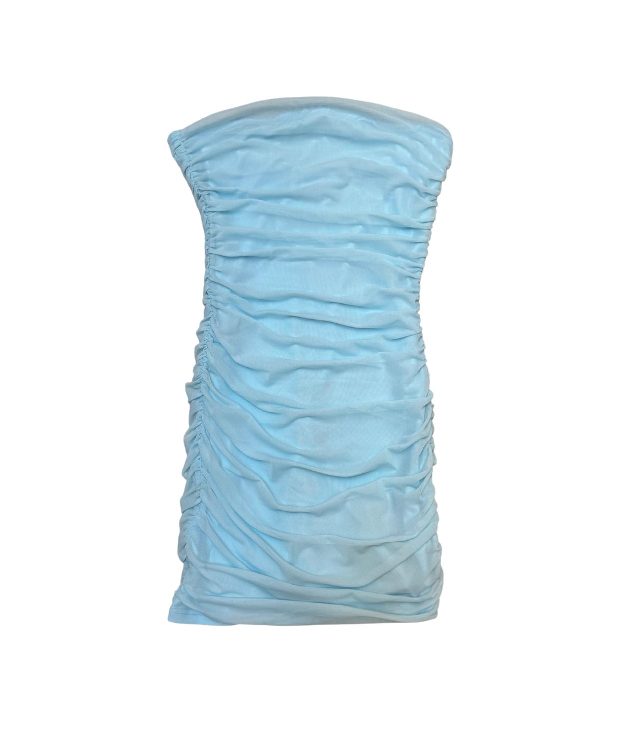 Katie J NYC Juniors Pamela Dress in ice blue - women's dress - view 4