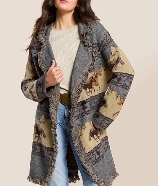 Miss Me - Saddle Up Cardigan