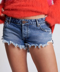 One Teaspoon - Rosewood Bonita Low Waist Denim Short