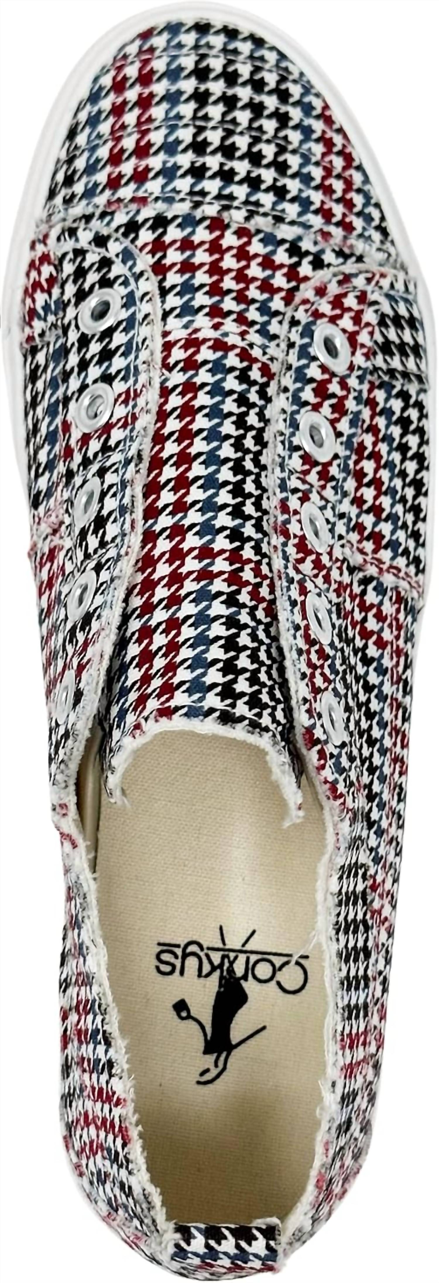 Corkys Footwear - Women's Babalu Houndstooth Sneaker