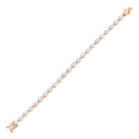 Diana M Jewels - Women's Pear Lab-Grown Diamond Jewelry Bracelet (35.00 Ct) - Signature