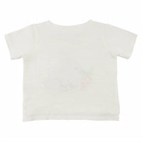 Oh Baby! - Kids Profile Bunny With Carrot Raw Edge Tee