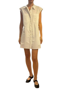 Frame - Sleeveless Button Down Shirt
