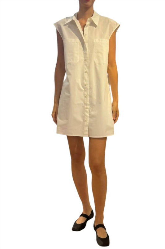 Frame - Sleeveless Button Down Shirt