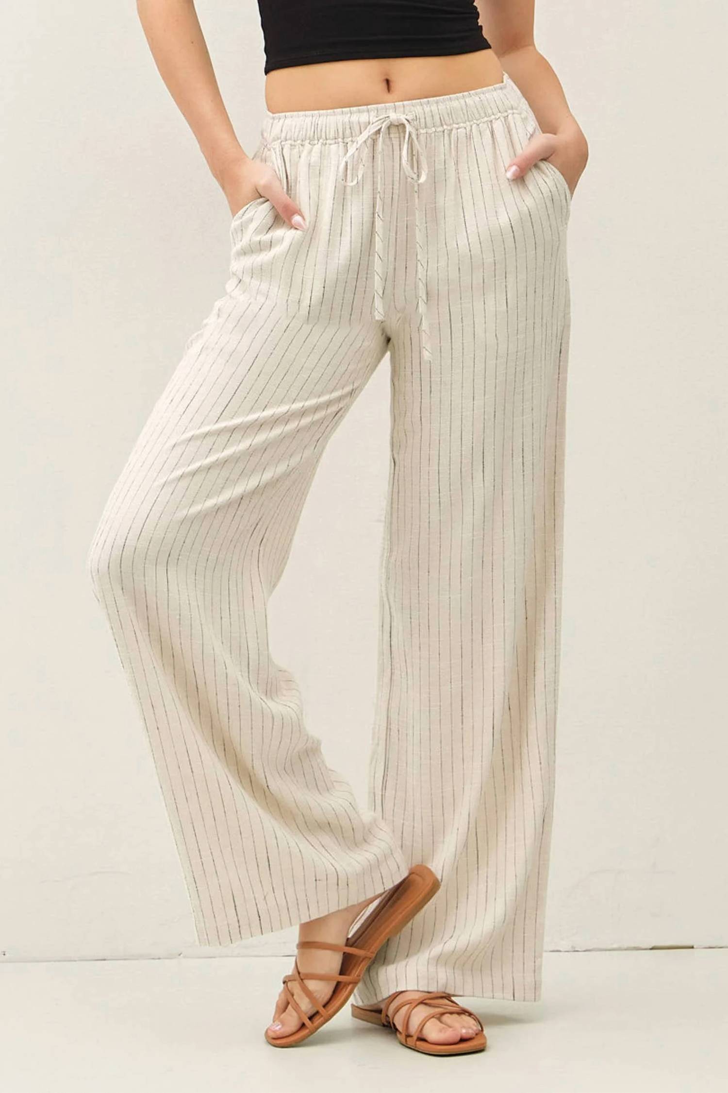 Be Cool - Luna Linen Blend Pants