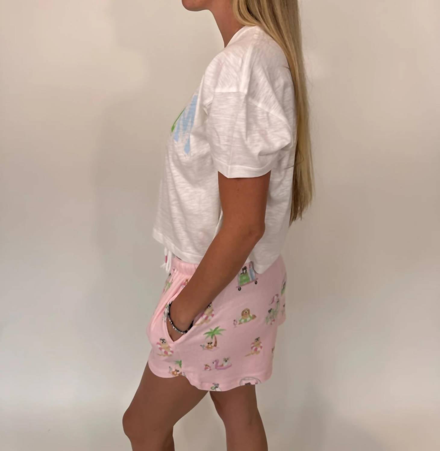 Pj Salvage - Playful Prints Bon Voyage Short Sleeve Tee