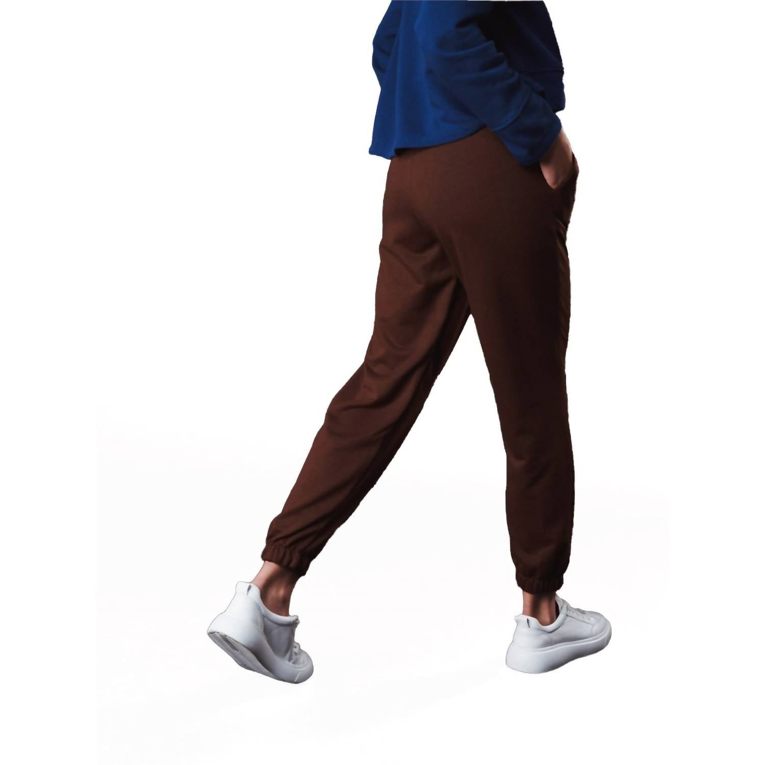 Ambar - High-rise Cotton Jogger Pants