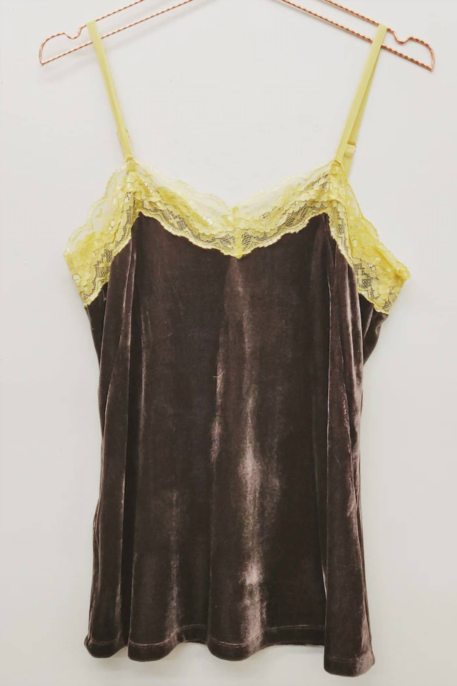 Aratta - Women's Velvet Dreams Cami Top
