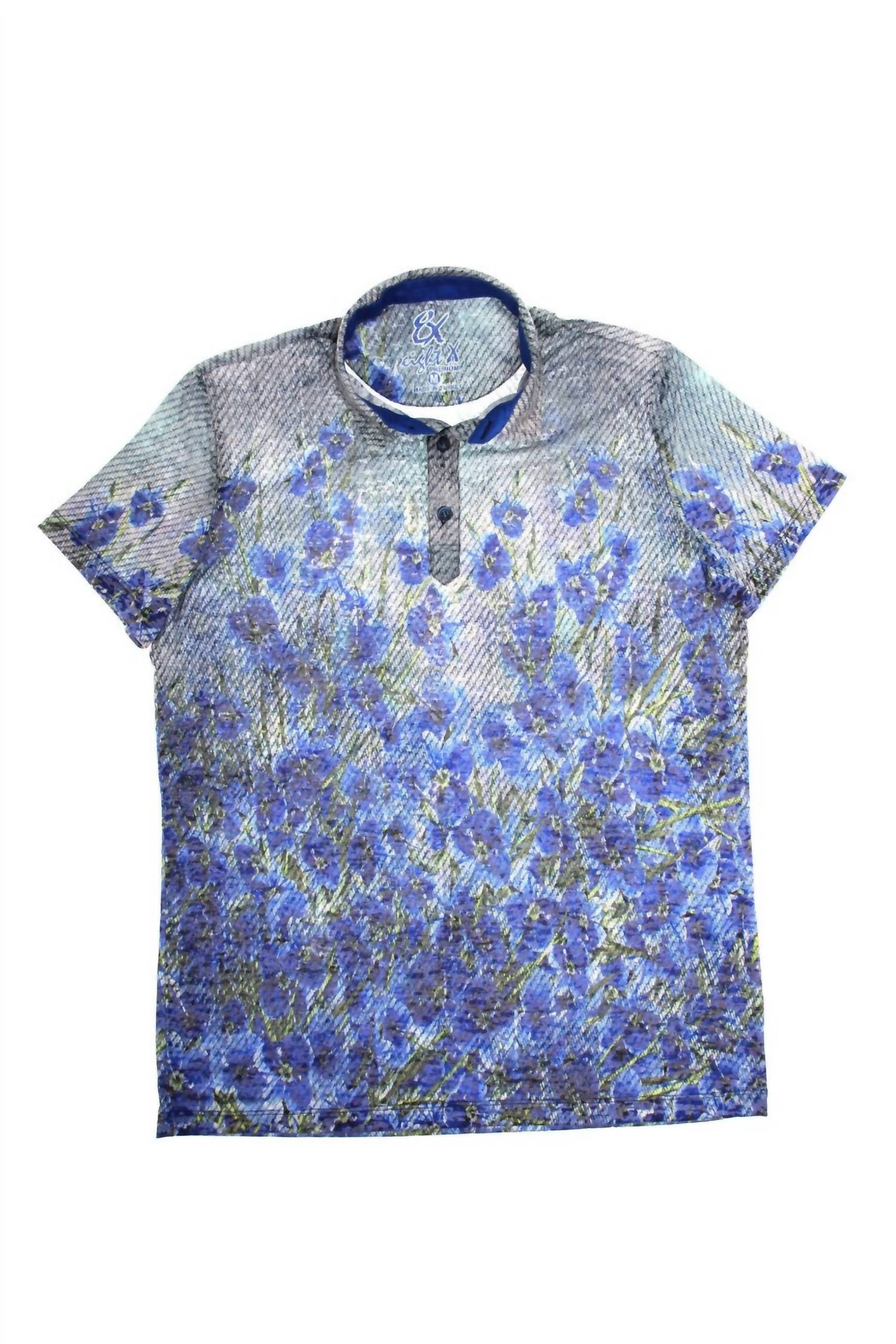 Eight X - Print Polo Shirt