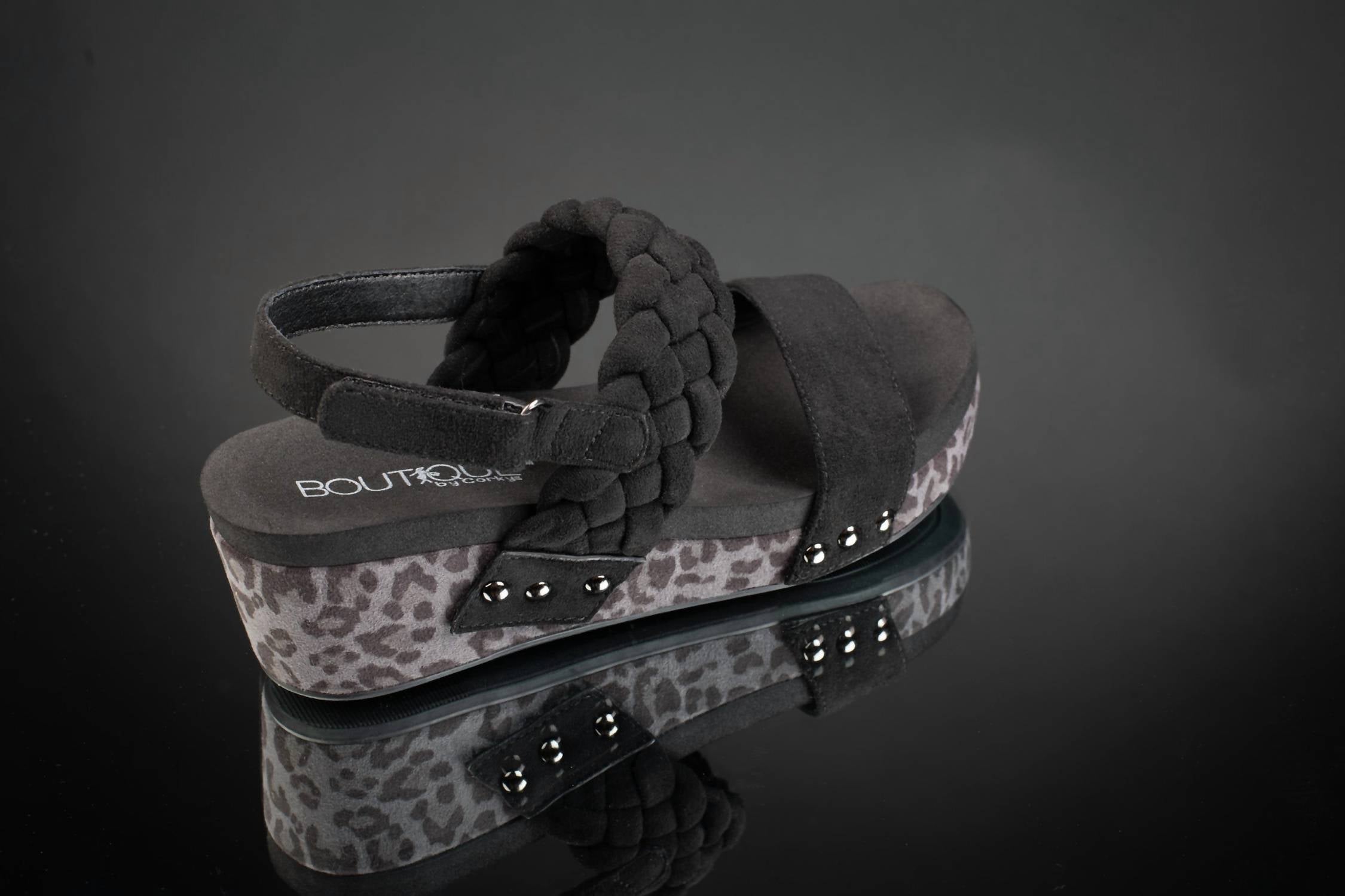 Corkys Footwear - Women's Pleasant Faux Suede Wedge Sandal
