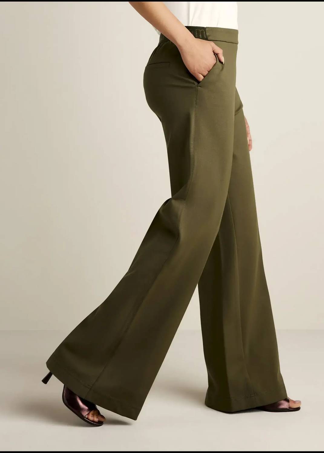 Summum - Women's Boot Cut Punto Milano Trousers