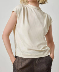 Lilla P - Cap Sleeve Mock Top