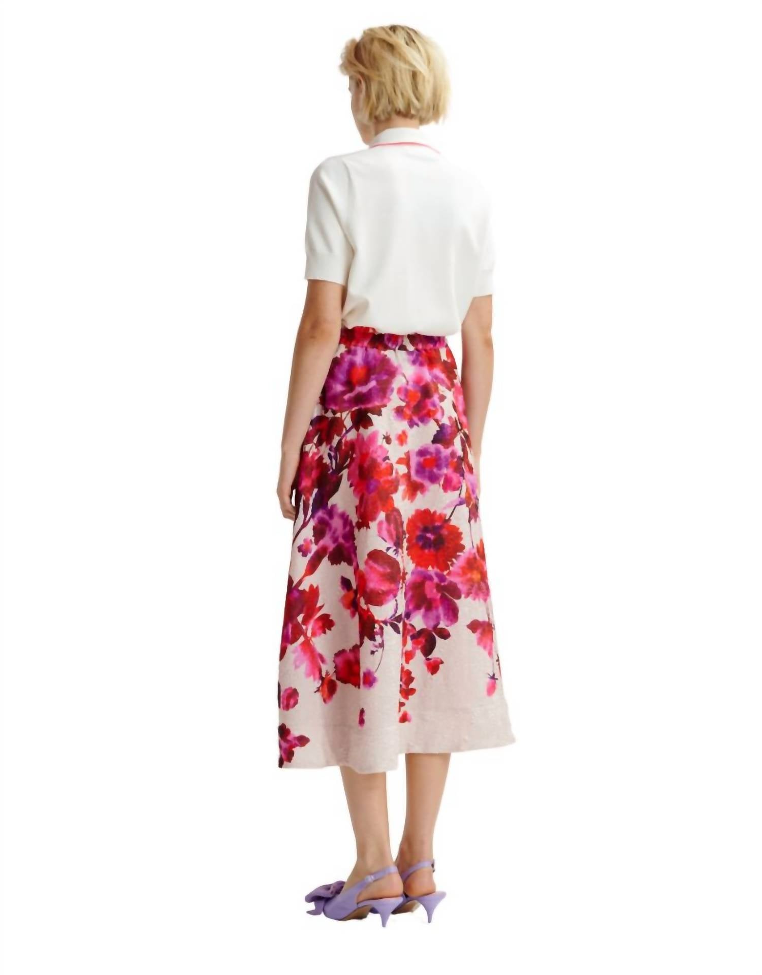 Essentiel Antwerp - Wide A Line Midi Skirt