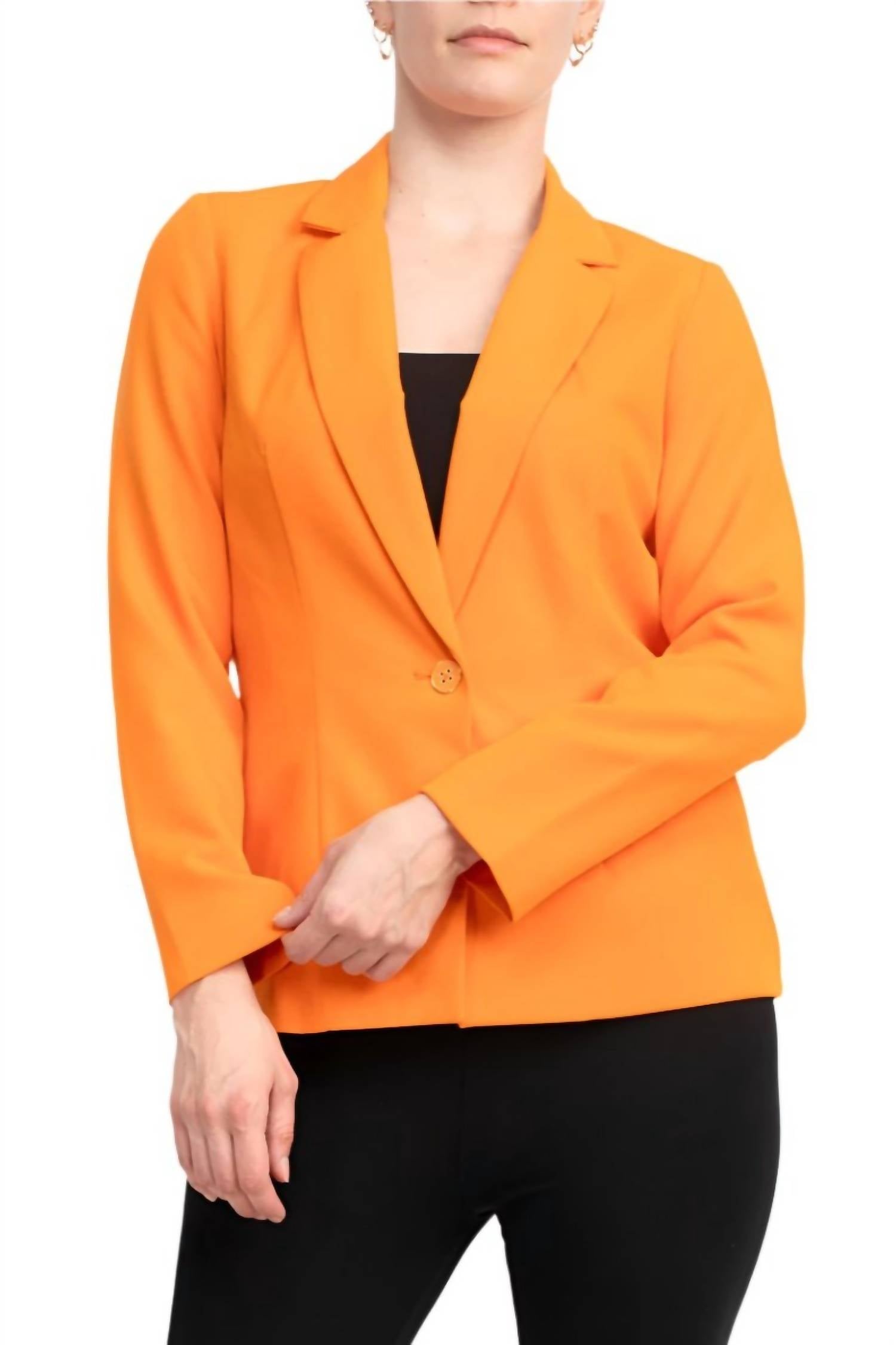Nanette Lepore - Notch Lapel Nolita Stretch Blazer