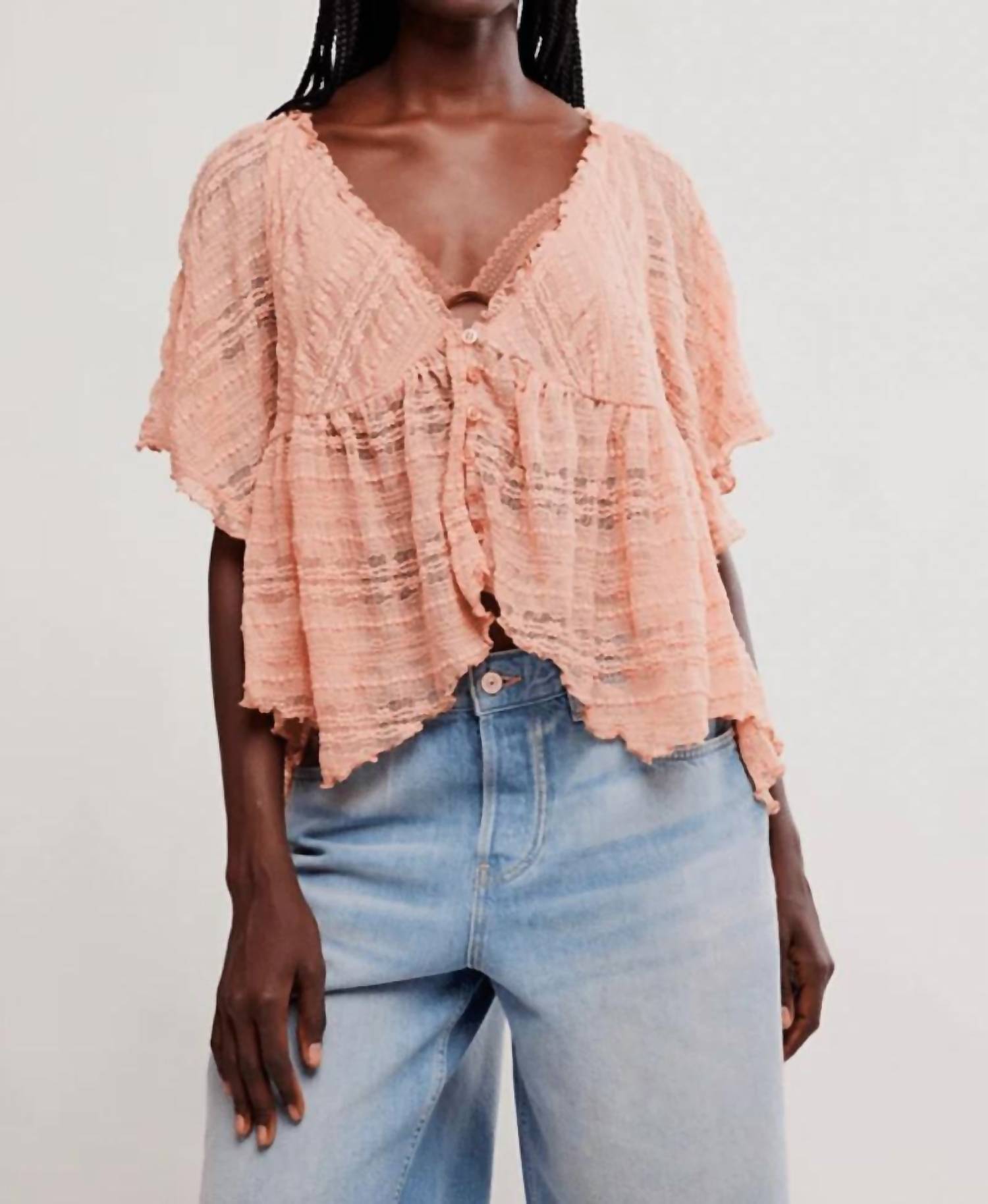 Free People - In Your Dreams Lace Top