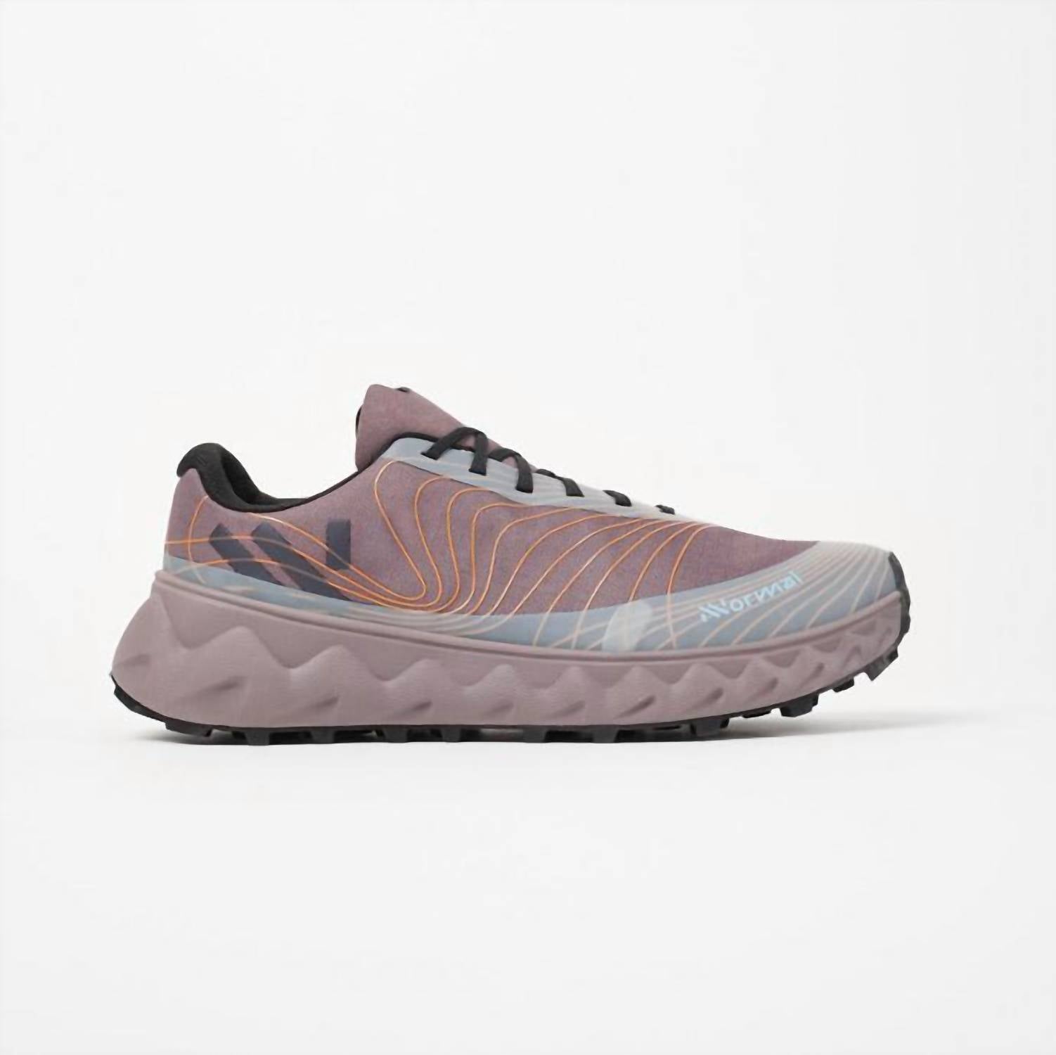 NNormal Men's Tomir Waterproof Shoes in purple orange - men's sneaker