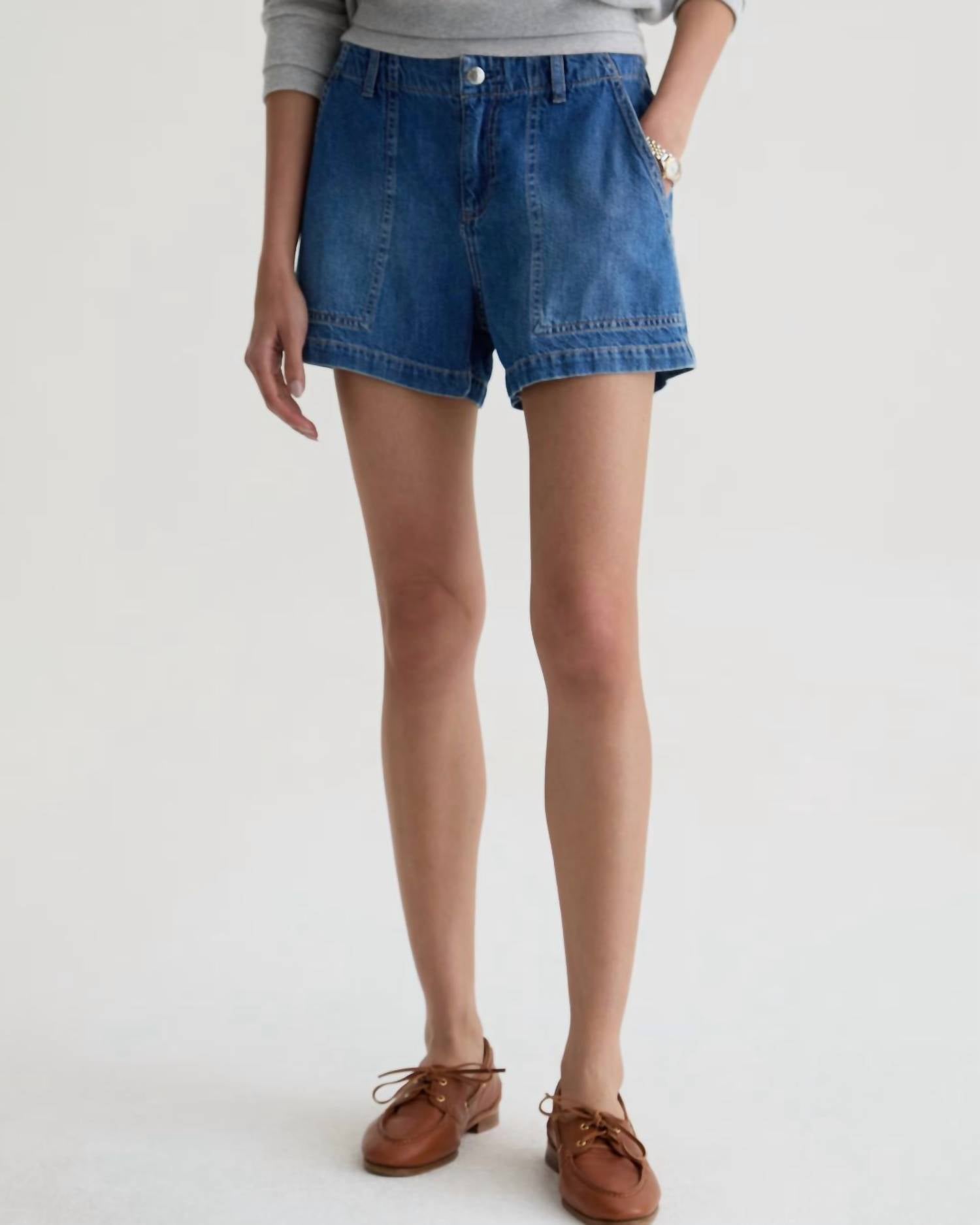 Ag Jeans - Analeigh Mid Rise Utility Short