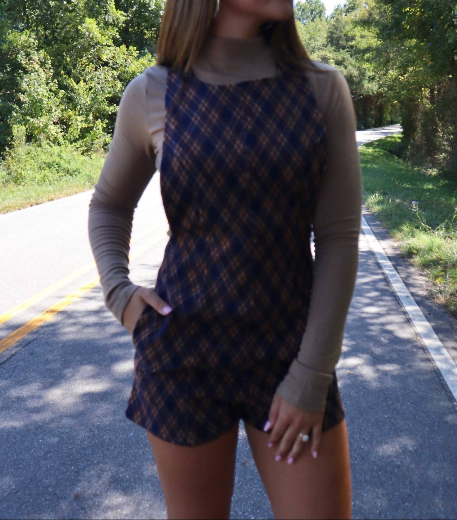 Sage The Label - Women's Mabel Mock Neck Top