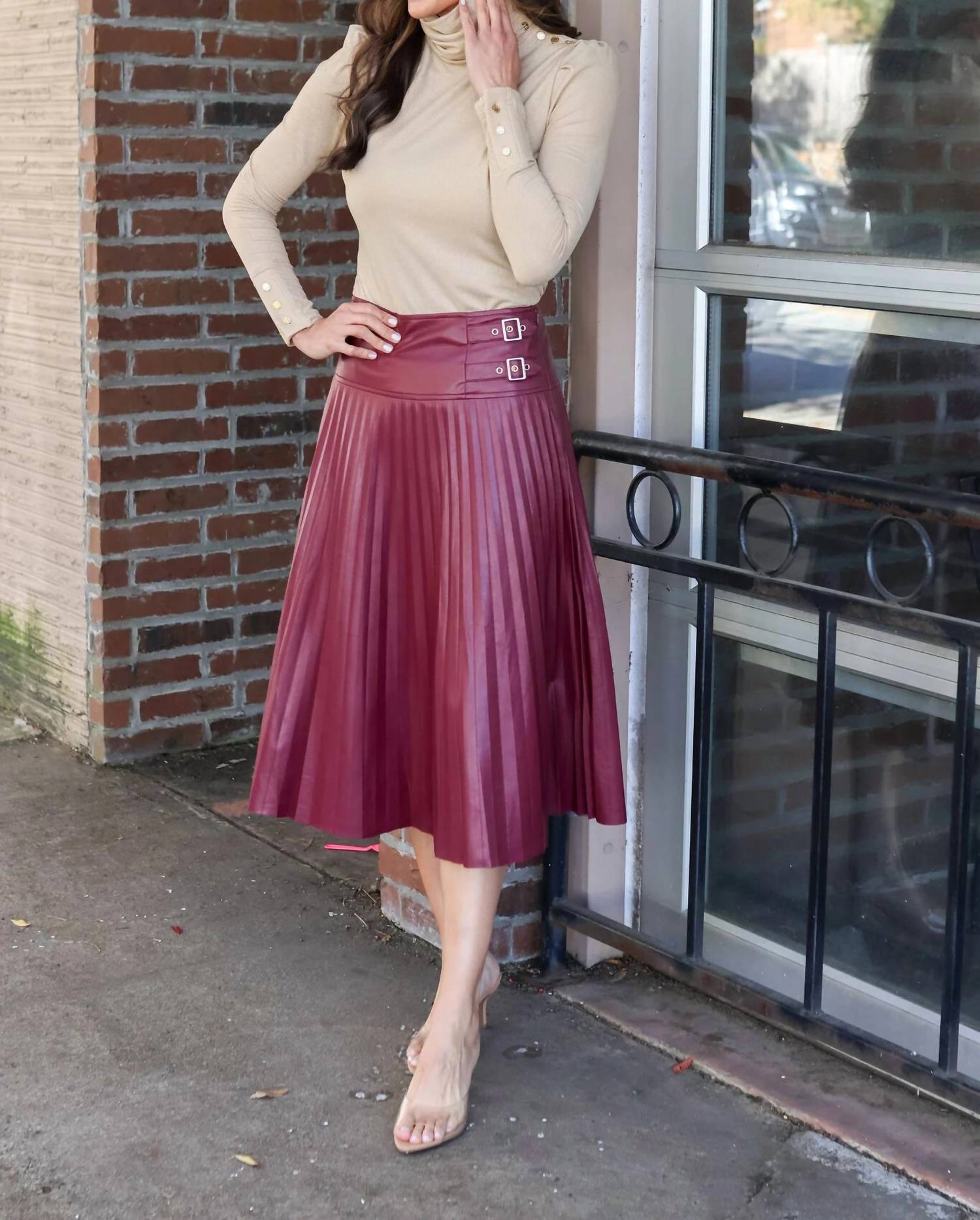 Emily Mccarthy - Tessa Turtleneck Top