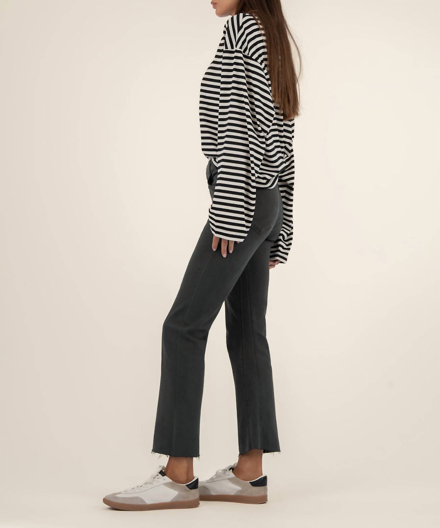 Kut From The Kloth - Kelsey High Rise Fab Ab Ankle Flare Jeans