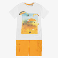 Emc - Boy's Stretch Jersey And Slub Fleece Set