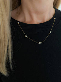 Chansuttpearls - Women's The Emmery Drop Chain