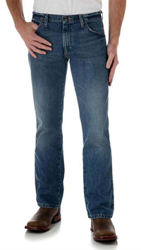 Wrangler - Men's Retro Worn Slim Fit Bootcut Jean