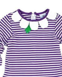 Florence Eiseman - Kid's Knit Stripe Petal Neck Tunic And Legging Set