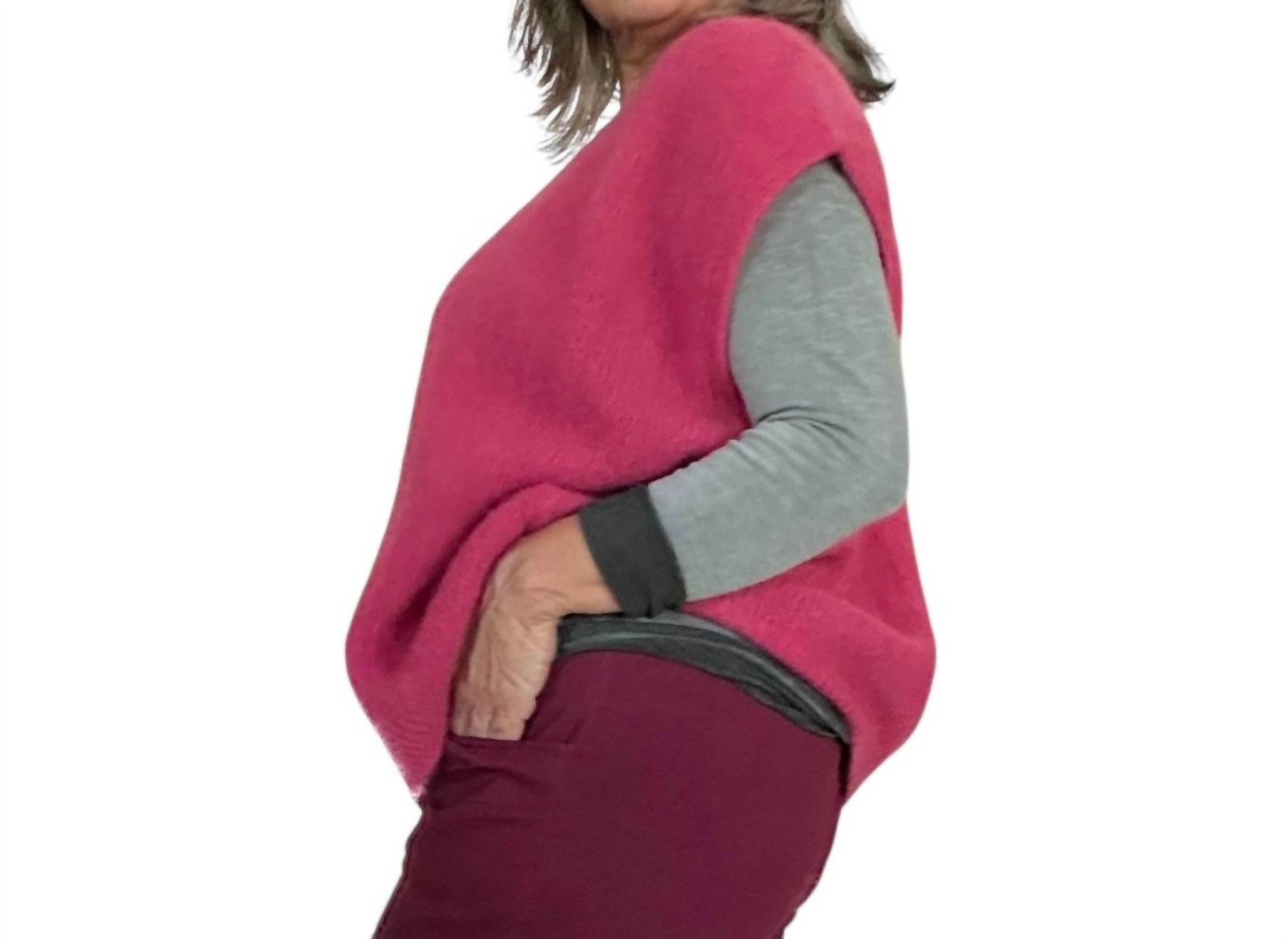 Cocco Bello - Kid Mohair Sleeveless Cardigan