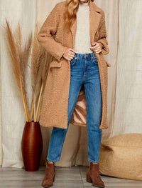 Sweet Lemon - Women's Warm Hug Teddy Coat