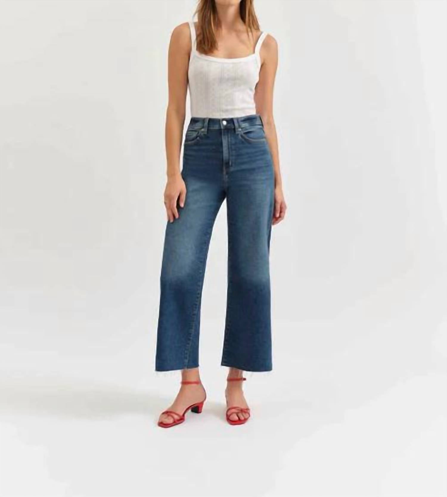 Daze - Pleaser Uptown Wide Leg Jeans
