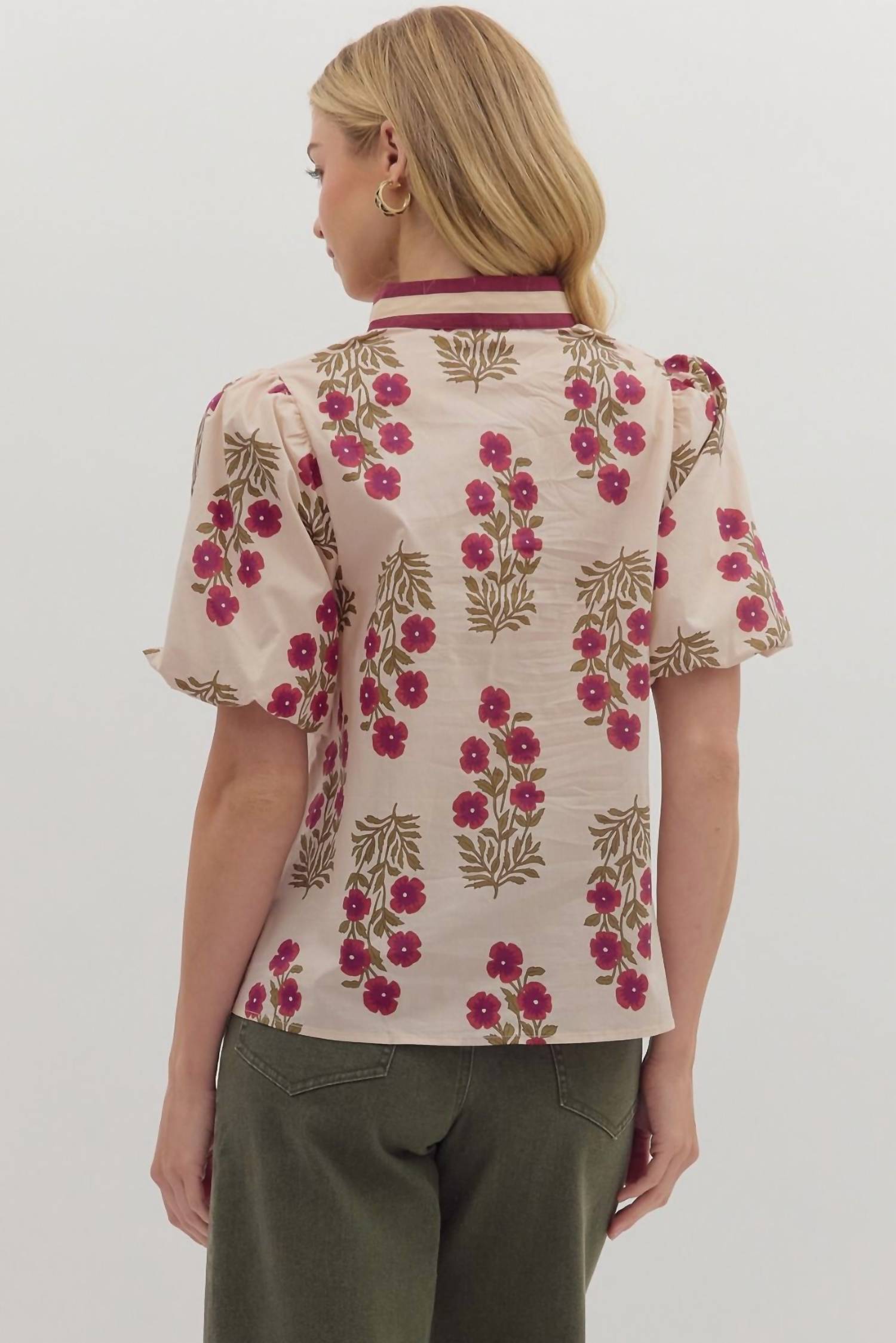Entro - The Falling for Florals Top