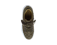 J/SLIDES Women's Aimee Sneakers in khaki suede - women's sneaker - view 4