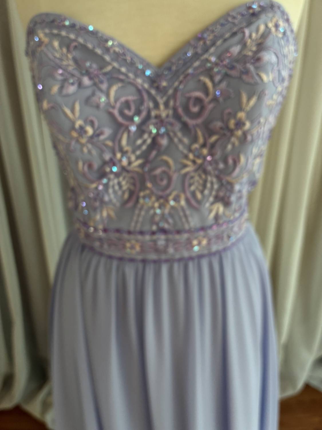 Morilee - Women's Thin Straps Beaded Dress
