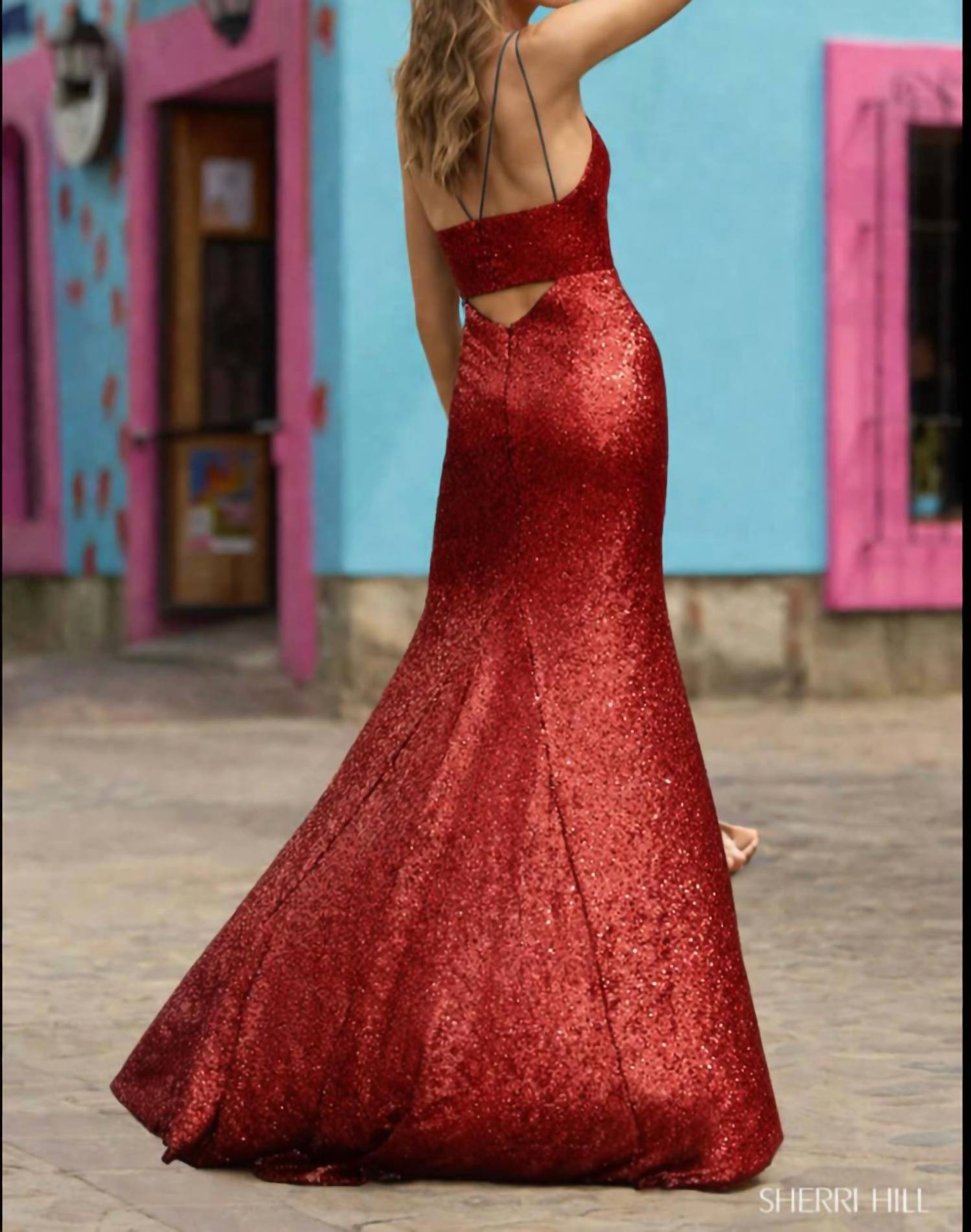 Sherri Hill - Fully Sequin Gown