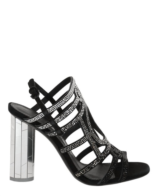 Salvatore Ferragamo - Women's Florenza Crystal-embellished Slingback Heel Sandals