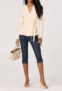 Astr - Dayna Wrap Top