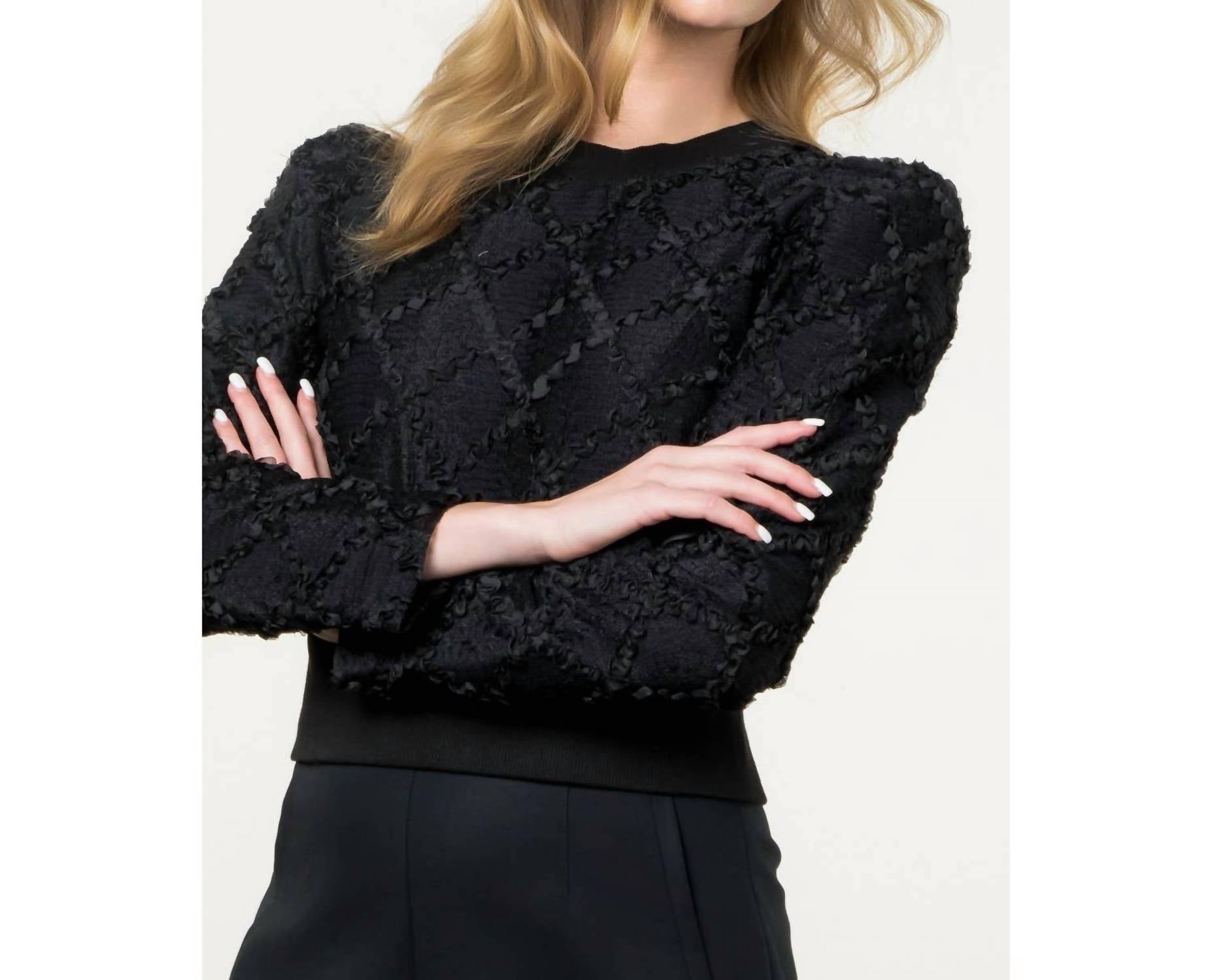 Thml - Nights In Paris Long Sleeve Top